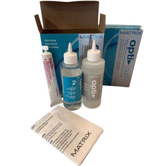 Matrix Opti Curl Extra Body Bodifying Acid Wave Perm Kit 2 packs - Picture 3 of 6
